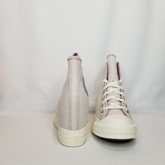 Converse Women's CTAS Wedge Platform Golden Hits Size 7.5 Orchid A12763C  NWT - Picture 7 of 9